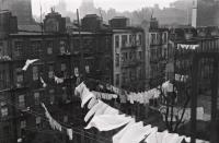 Old tenements in New York City.